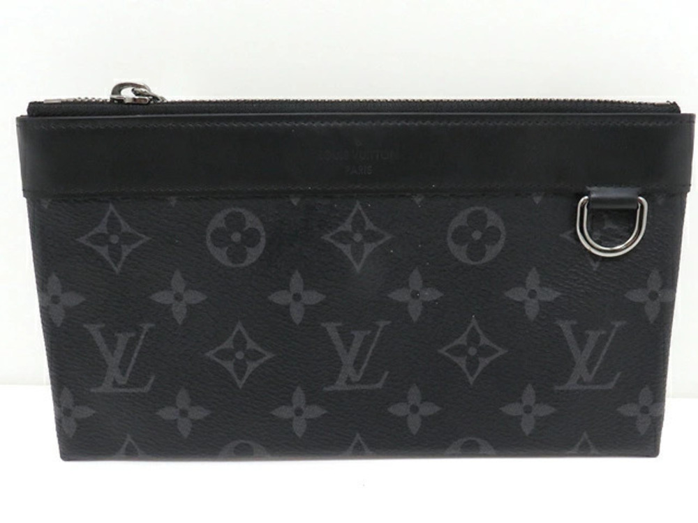 LOUIS VUITTON Shoulder Bag Pochette Discovery Monogram Eclipse Black